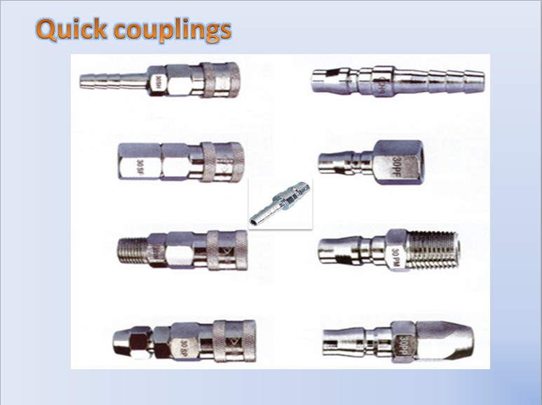 Water 1/4 High Pressure Gas Hose Connector , PH Stainless Steel Weld Fittings