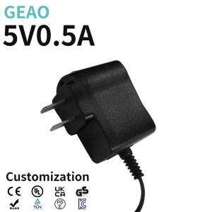 China 5V 0.5A Wall Mount Power Adapters For Switch / Electric Baking Machine factory