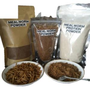 China Organic Mealworm Powder Animal Feed Protein 8.35 KG / Bag Low Temperature Storage factory