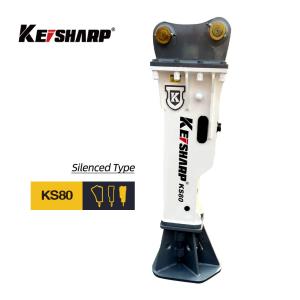 China KS80 Excavator Hydraulic Breakers For Demolition Projects factory