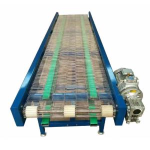 China Compound Stainless Steel Belt Conveyor Lightweight Balanced Weave Conveyor factory