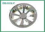 8 Inch Golf Cart Wheel Covers SS 5 Spoke Hub Caps For Steel Wheels 330g