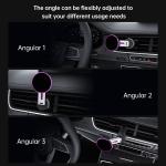Multi Angle Magnetic Wireless Car Charger Customizable With Ambient Light