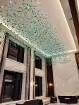 Custom Made Project Installation Large Hanging Drop Light High Ceiling Modern