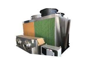 China V-Type Hybrid Dry Cooler Remote Radiator For HVAC Industry factory