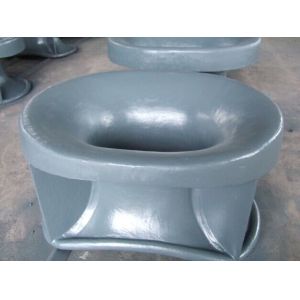 Steel Welded Fixed Die Casting Mooring Components Slit Type