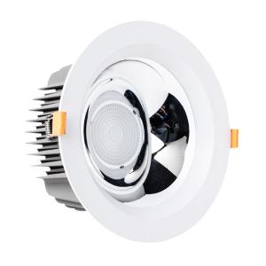 China Anti Glare 5W 7W LED Downlight 300lm 45deg ROHS factory