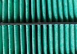 PP Green Fabric 17801-31090 / 17801-0P010 Replacement Air Filter For TOYOTA