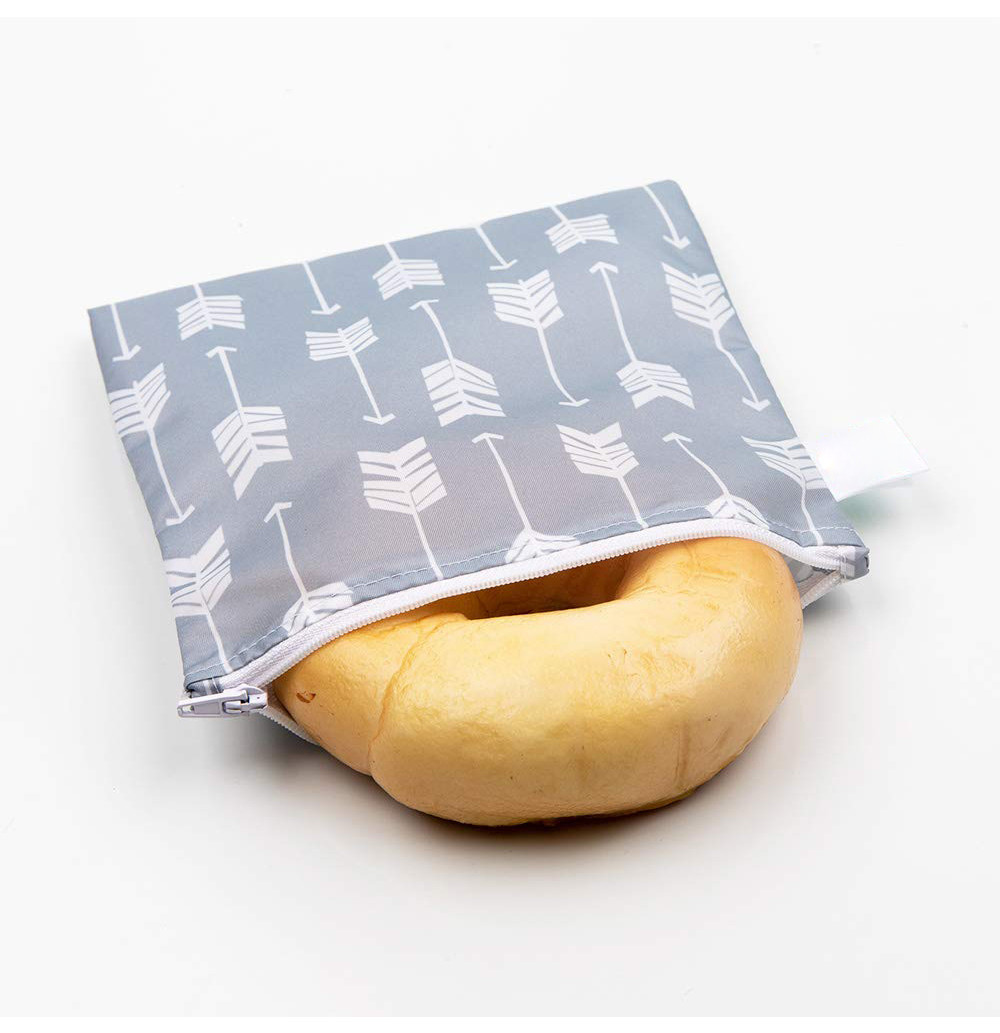 Insulated Reusable Washable Zipper Sandwich Bags