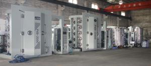 China Touch Screen Tile Coating Machine , Titanium Gold PVD Coating Machine factory