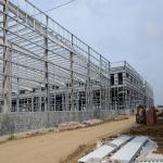 Customizable Steel Structure Factory Prefabricated Steel Frame Plant With Bolt