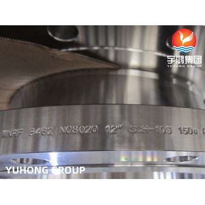 China ASTM B462 NO8020 Nickel Alloy Steel Flanges Bridas on sale