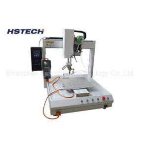 Desktop SMT Soldering Robot for PCB Assemblying with Rotation Axis