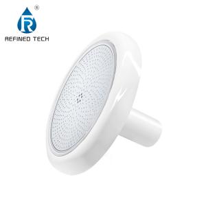 China Plastic 220MM 12V Fiberglass Pool Light Underwater Resin Filled factory