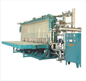 China Fast Automatic Adjustable EPS Block Moulding With Vacuum - Assisted Feeding factory