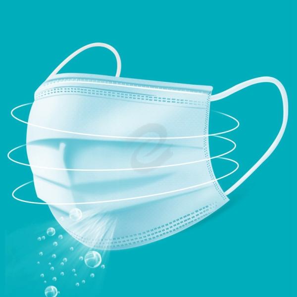 Factory Direct Sales 3ply Surgical Mask Face Disposable Facemask Products Face