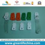 White Color Plastic Hot Sale Office Stationery ID Promotional Clips