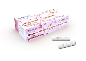 China TUV 3 Line Patented 100ul Plasma Sample HIV Rapid Test Kit factory