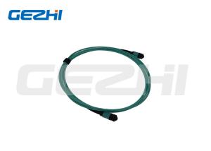 China LC OM3 MPO Fiber Optic Patch Cord PVC / LSZH Jacket For Telecom/Data Center factory