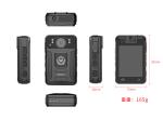 2K Bodycam Surveillance Security Guards GPS Live Video Recording Storage 32GB