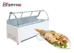 China Rohs Dynamic Cooling Cake Display Case Deli Ark Display Chiller on sale