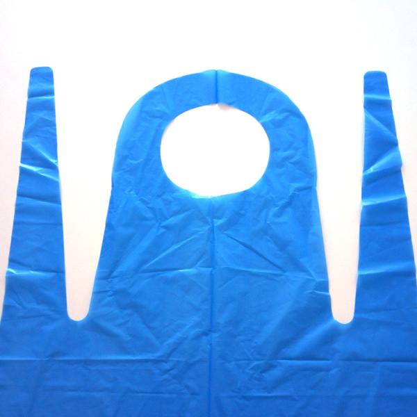 High Quality Plastic Disposable apron Polyethylene Disposable Hospitals Clinics
