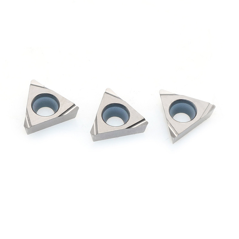 Cermet Indexable Lathe Tool Inserts TPGH 160404 R / L S For Lathing Steel