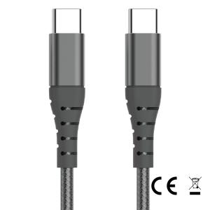 China Type-C to Type-C Power Delivery Charge &amp; Sync Cable factory