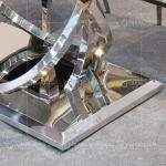 200cm Tempered Glass Dining Table