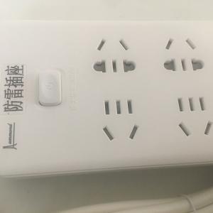 China 8 Socket 20KA Lightning Protection Plug Office Use With ISO9001 factory