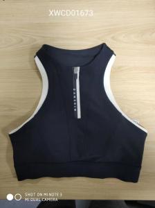 China Girl Fitness Bra Workout Tops Sports Running Gym Yoga Bra Tops Elastic LY 2 factory