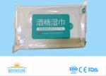 40gsm Spulance 10 Count Baby Hand Sanitizing Wipes 75% Alcohol Formula Wash Free