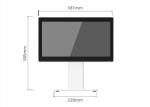 15.6 inch Android 11 Touch Screen POS System All In One Cash Register POS