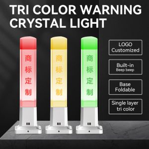 Single Layer Machine Tower Lamp Three Color Led Tower Light With No Dimmer