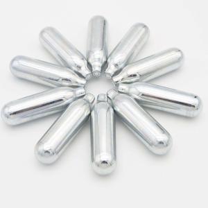 China Butter Cream Charger Silver Color 8.5g 9g 10/24/50/100pk factory