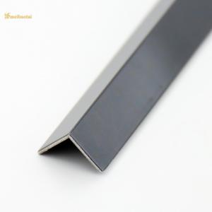 China Hairline Stainless Steel Floor Transition Strip L Profile Sustainable factory
