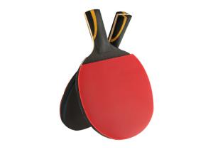China Long Short Handle Ping Pong Bat Double Reverse Rubber Pine Ayous Blade factory