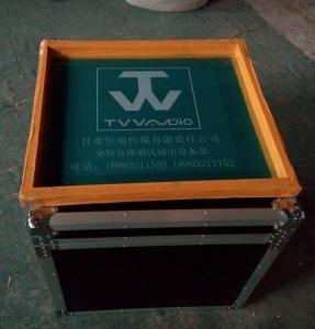 China Customized AluminumTool Cases12U Print Logo Rack Case Anti-shock Foam Inside factory