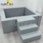 Outdoor Commercial Grey Soft Play Equipment Playground Children Games