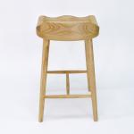 Solid Wood Bar Chair for Home Bar and Home Furniture in Nordic Style Mail