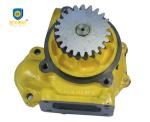 Komatsu Excavator Water Pump 6138-61-1860 Yellow Color Wear Resistant Long