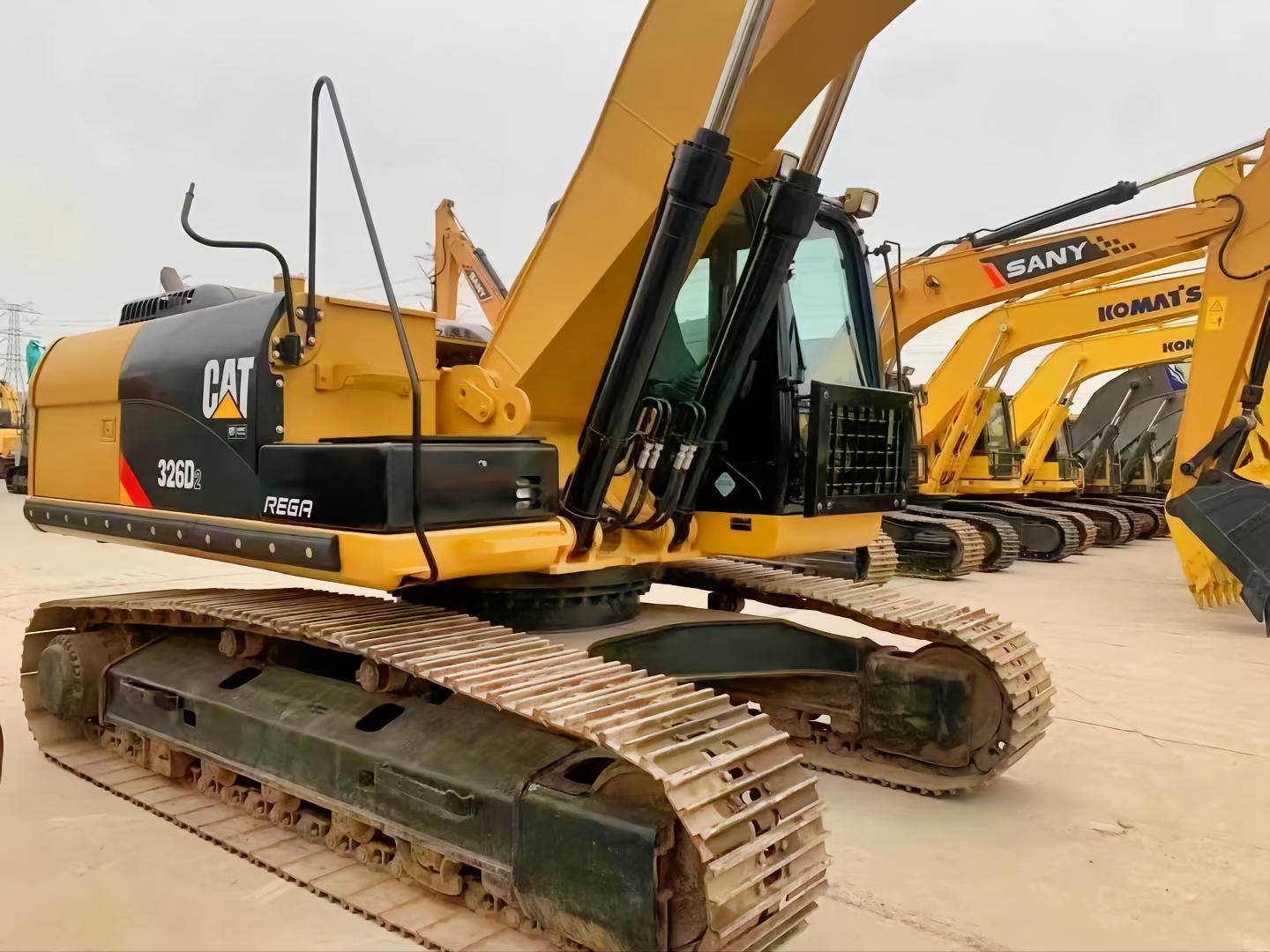 Caterpillar CAT326D2 26TON 146KW Used Excavator Construction Machinery Equipment