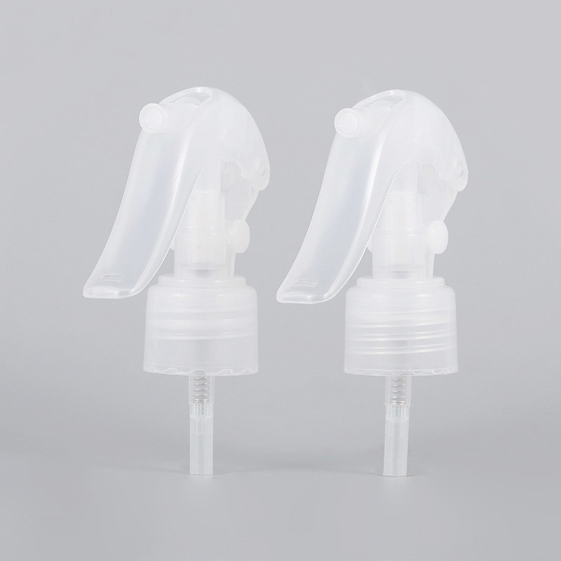 24mm 24/410 Trigger Sprayer Pump Transparent Plastic Mini Trigger Spray