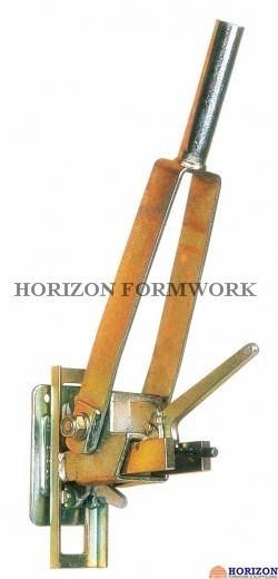 Rapid Concrete Forming Clamps With Spring for Tensioning Wire Tie Bar