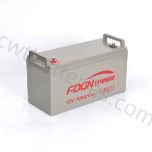 China Large Gel 12V 100Ah Solar Battery UPS Energy Storage For Residential Home factory