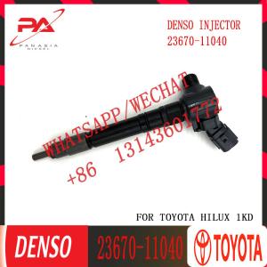 China 23670-11040 Common Rail Fuel Injector For Denso Toyta 2GD Hilux 23670-19065 Diesel factory