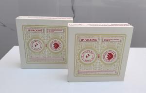 China FSC Custom Rigid Box Packaging with paper inner tray Gold foil staming Embossing factory