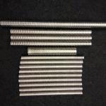 High Durable M12 Threaded Rod , Galvanized Steel Ground Rod Double End Bolts