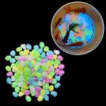 100PCS DIY Luminous Garden Stones For Yards Lawns Walkways