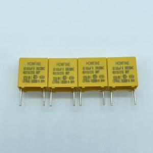China Waterproof 334K/310V X2 Safety Capacitor Metallized Polypropylene Antiwear factory